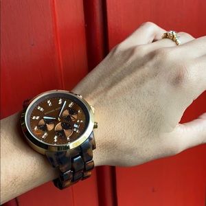 ⌚️ Michael Kors Women’s Tortoise Shell Watch